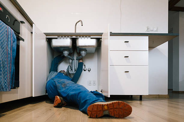 Professional Emergency Plumber technician working in Amesbury, MA